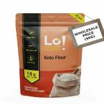 Lo! Foods - Keto Flour 5Kg (No SOYA) | 1g Net Carb Per Roti | Extremely Low Carb Keto Atta | Lab Tested Keto Food Products for Keto Diet
