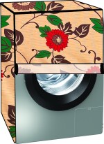 Delideal Washing machine cover fit most LG 9 Kg Front Loading FHT1409ZWS.ASSQEIL (Water-Dustproof Cover/Printed/Article DDWM32)