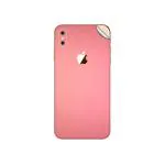GADGETSWRAP Premium Material Skin Vinyl Decal Sticker Compatible With Apple iPhone X/Xs - Rose Gold Metallic