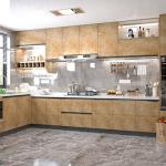 Jaamso Royals Cream PVC Marble Self Adhesive Wallpaper 60X500 cm( 500 CM X 60 CM )