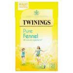Twinings Pure Fennel Tea 20 Tea Bags, 40g (Pack of 2)