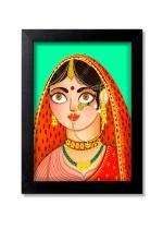 Blue Nexus Uttarakhand Special Wall Poster with Wall Frame Room Art Painting Collection A4 size 10x13