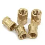 Buy RELY (Pcs-25) M5x10mm Brass Threaded Insert Bush |Embedded Nut Heat ...