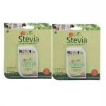 So Sweet Stevia 500 Tablet Dispenser 100% Natural Sweetener to Control Diabetes - Sugar free (Pack of 2)