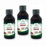 PCHPL Wellness Ayurbest Ayurvedic Cough Syrup | All Types of Cough & Cold | Relief from Throat Issue and Chest Congestion | With Goodness of 14 Herbs & Sugar-Free Cough Syrup Ayurvedic 3x100 ML