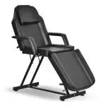 DbZ DYNAMIC BEAUTY ZONE Chair Massage Facial Bed Adjustable Table Chair Beauty Spa Salon Tattoo Bed (Black)