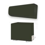 HIZING Waterproof washing machine cover Made for LG 9kg Fully Automatic Front Load (FHV1409Z4M.ABMQEIL) Floral Black print