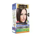 INDUS VALLEY Hypo Allergic Aqua Colour 100% Botanical Hair Colour, 30ml + 200g- Medium Brown