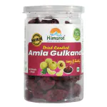 Himsrot Amla Gulkand Candy | Natural Dried Sweet Rose Amla Candies | Rich in Vitamin C | No Added Preservatives & Color -200g