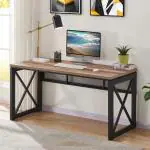 TEKAVO Computer Desk for Home Office , Office Table 150x60x76 cm(Forest)