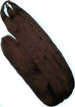 Clixfox Women and Girls Brown Synthetic Nylon Choti Hair Extension