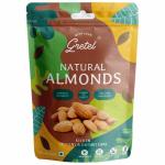 WITH LOVE - GRETEL Maximum Nutrients Natural Almonds, 200g (Pack of 3)