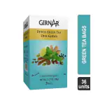 Girnar Detox Green Tea - Desi Kahwa| 36 Tea Bags| 90gm| + Green Ilayachi 25 Gm |