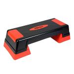 Reach Red, Black Polypropylene Adjustable Home Gym Fitness Stepper