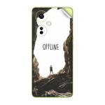 GADGETSWRAP Printed Vinyl Skin Sticker for Oneplus Nord CE 3 Lite - Off White Wallpaper