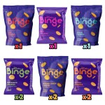 The Healthy Binge Ragi, Jowar, Quinoa, Amaranth Crispies Pack of 9 (40 gm)