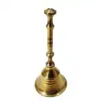 HOME STYLE DECORE Traditional Brass Ghantdi Bell for Pooja | Handcrafted Brass Temple Bell | Perfect for Daily Worship and Ceremonial Use