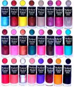 Makeup Mania Exclusive Nail Polish Set of 24 Pcs. MM-NP-86-94 Multicolor (Pack of 24)