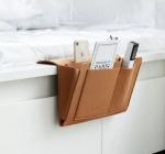 SCHOLAZS Made of durable fabric###Hangs on the side of a bed or sofa###Multiple pockets of different sizes###Stores items such as TV remote control, phones, magazines, tablets, etc.###Helps keep living space organized and clutter-free