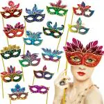 Party Propz Photo Props Mask (Set Of 15)