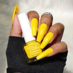 Indie Nails Minion Vegan, Quick Dry, Long Lasting, Gloss Finish, Toxin 12 Free Formula Nail Lacquer, Yellow Nail Polish, Bright Yellow Nail Enamel 5ml