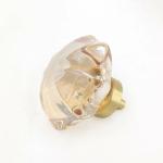 SAFEX Champagne Glass Crystal Cabinet Knobs | Wardrobe Door Knobs | Cupboard Knobs | Glass Dresser Knobs (CK30, Pack of 1)