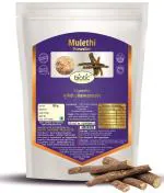 Biotic Organic Mulethi Powder - 100gm - Licorice Powder for eating - Yastimadhu Liquorice Athimathuram Yashtimadhu for Face and Skin