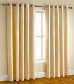 Dc Decastle 243 cm (8ft) Door Curtain (Cream, Pack of 2)