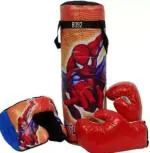 Aao Je Multicolor Raxin Boxing Punching Bag Gift Toy Training Kit For Junior (Set Of 4)