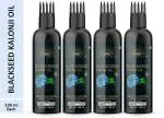 Desi Crew Blackseed Kalonji Oil for Hair Growth, Anti Dandruff 100 ml (pack of 4)
