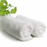 JARS Collections Set of 2 Soft and water absorbent Cotton Hand Towel- White (40x60 cm)