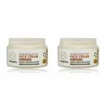 Nimbarka Almond Butter Face Cream Hydrating, Moisturising, Nourishing, Non-sticky formula for Face & Body 50 ML Pack Of 2