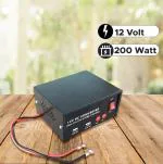 DecorSecret 200W Solar DC to AC Converter with Double USB Charging Output for Mobile Charger