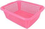 AADB PLASTIC Vessel Basket - Multipurpose Basket Unbreakable Plastic Basket- Big Size,Pack of 1