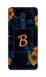 Tweakymod Printed Floral B Back Cover For Nokia C3