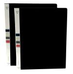 Rangwell NX Black Plastic File Folder Pack of 2