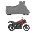 Bull Rider Grey Nylon Two Wheeler Bike Cover For Honda X-Blade
