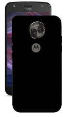 LazyLion Motorola Moto X4 Black Silicone Shockproof Phone Case, Ultra Safety with Soft Feel