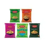 Aakash Namkeen Bhujia And Mixture Combo 150g each(Pack of 5)