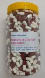 Vinny Herbal Muscle Build VH Herbal Supplement Capsules 600 Caps Jar
