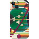 GADGETSWRAP Printed Vinyl Skin Sticker for iPhone 15 Plus - Res Dump