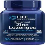 Life Extension Enhanced Zinc Lozenges 30 vegetarian lozenges