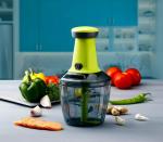 OLIX 2IN1 Push Chopper Quick Chef Vegetable and Fruit Cutter Chopper with Easy Push Vegetable & Fruit Chopper