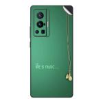 GADGETSWRAP Printed Vinyl Skin Sticker for Vivo X70 Pro - headphones (3)