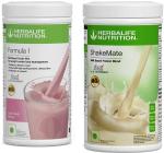 HERBALIFE NUTRITION f1 ROSE KHEER AND SHAKEMATE