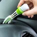 Aksmit Car AC Brush Microfiber Double Sided Car AC Vent Cleaning Brush, Keyboard Etc