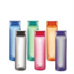 Cello H2O Plastic Unbreakable Bottle, 1 L, Set of 6, Colour may vary