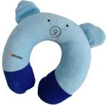 Pseudo Baby Soft Neck Supporting Pillow for Head Shaping Baby (0-18 Month) Blue pack of 1