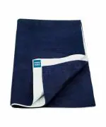 Mee Mee Reusable Water Proof Cotton Bed Protector Sheet/Extra Absorbent Mat/Dry Sheets/Urine Sheet/Dry Mat(Medium, Navy Blue)(70Cm X100Cm)