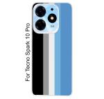 BeauCase Multicolor Silicon Grip Case Mobile Back Cover for Tecno Spark 10 Pro
